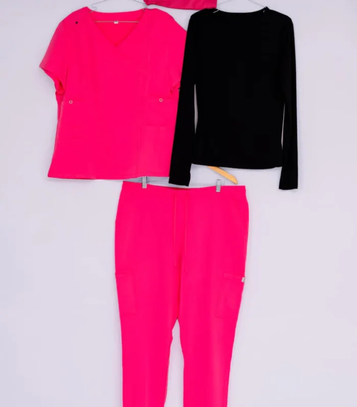 Women's Scrubs sets jogger pant with 6 Pockets scrub underwear